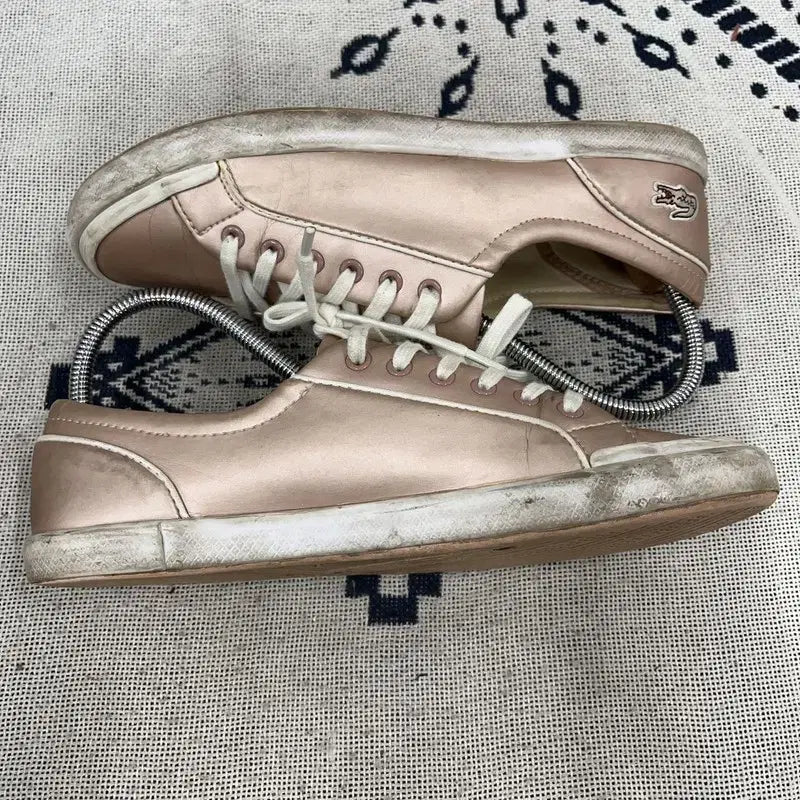 [BUNJANG] Lacoste Lancel 6 Eye Sneakers / 라코스테 랑셀 6 Eye 스니커즈 단화 UK3 E02224