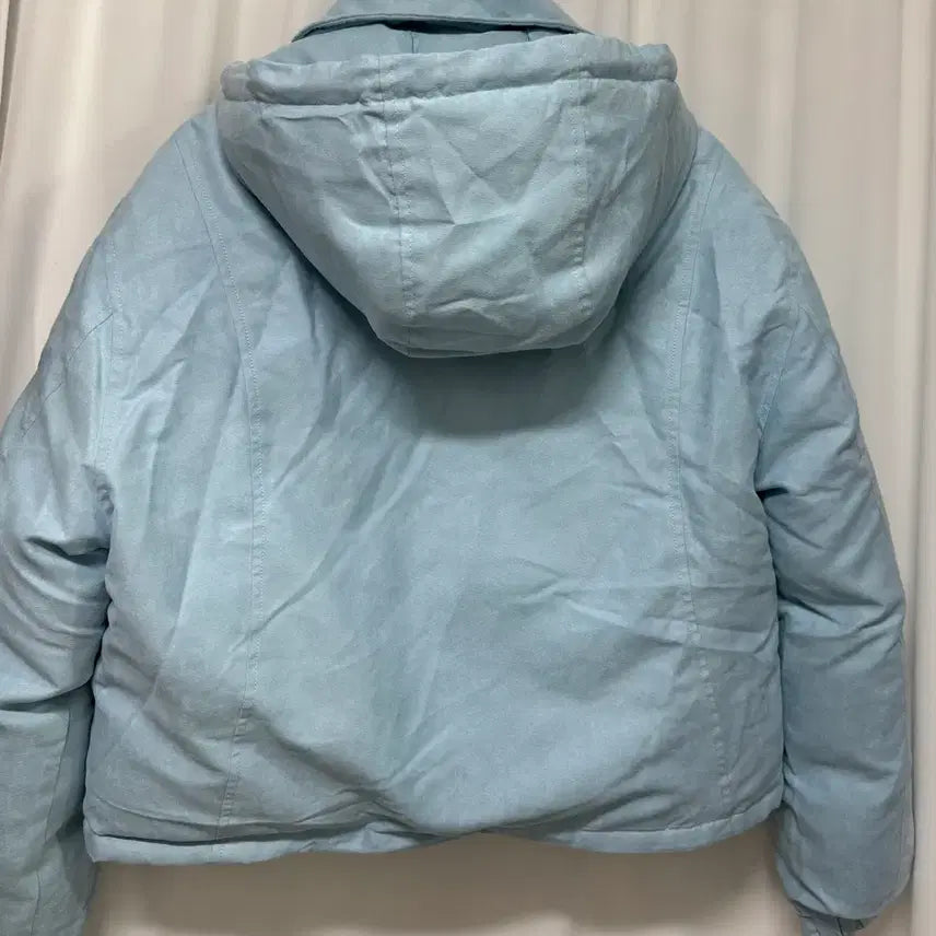 [BUNJANG] Suede Goose Down Padded Jacket / [새상품] 스웨이드 구스다운 패딩