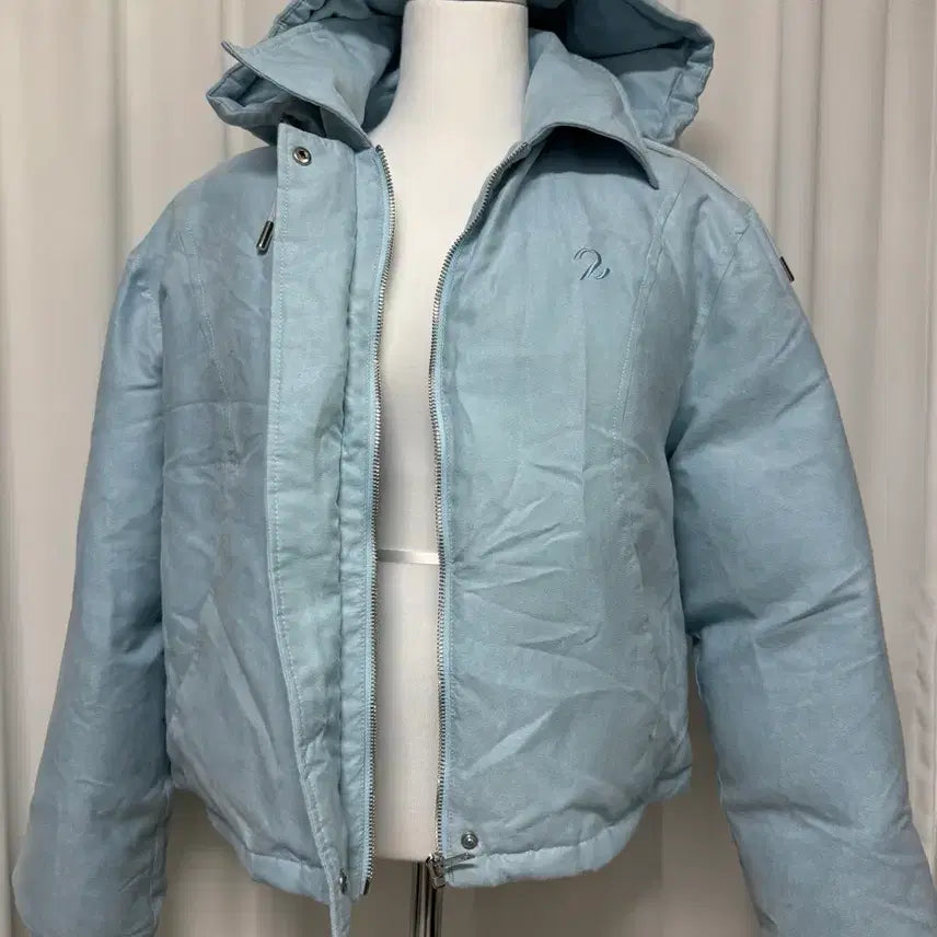 [BUNJANG] Suede Goose Down Padded Jacket / [새상품] 스웨이드 구스다운 패딩