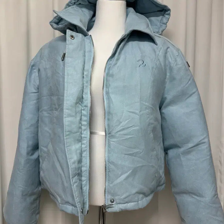 [BUNJANG] Suede Goose Down Padded Jacket / [새상품] 스웨이드 구스다운 패딩