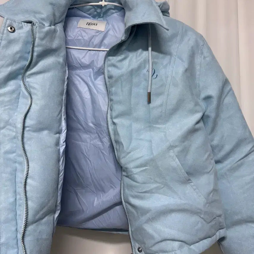 [BUNJANG] Suede Goose Down Padded Jacket / [새상품] 스웨이드 구스다운 패딩