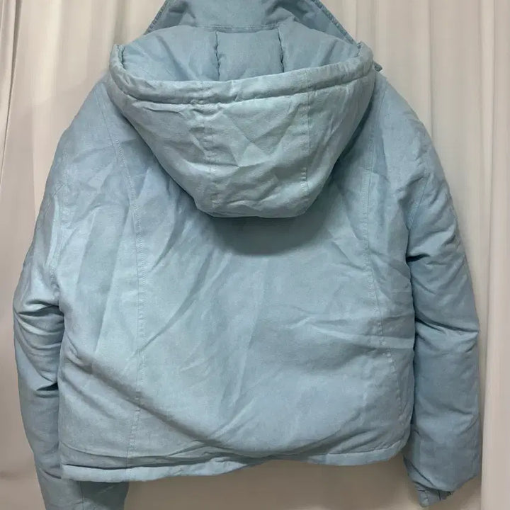 [BUNJANG] Suede Goose Down Padded Jacket / [새상품] 스웨이드 구스다운 패딩