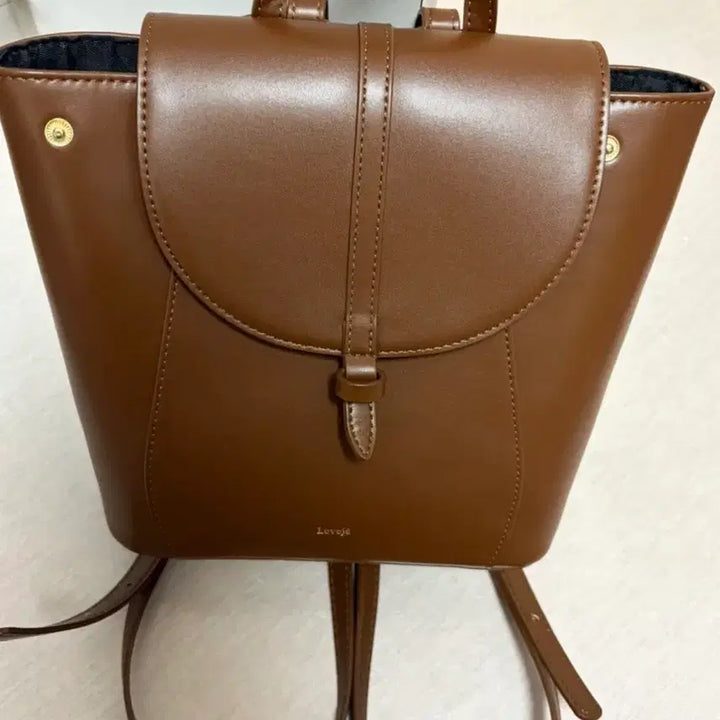 [BUNJANG] Le Vingt Sept Monet Backpack Brown / 르브제 모네 백팩 브라운 / 상태최상 / 거의 새상품