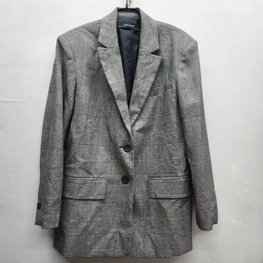 [BUNJANG] ZARA Check Blazer XS(M) / 자라 ZARA 체크 블레이저 XS(M)
