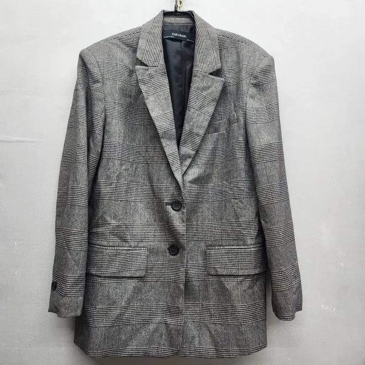 [BUNJANG] ZARA Check Blazer XS(M) / 자라 ZARA 체크 블레이저 XS(M)