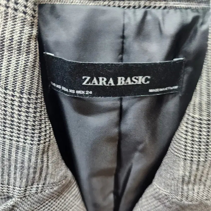 [BUNJANG] ZARA Check Blazer XS(M) / 자라 ZARA 체크 블레이저 XS(M)