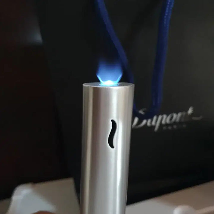 [BUNJANG] Dupont Turbo Brushed Chrome Lighter / [새상품,풀세트] 듀퐁라이터 신형 터보 브러쉬드 크롬 쌍불 터보 듀퐁