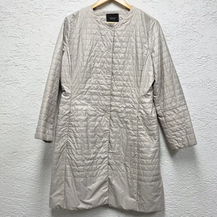 [SOLD OUT] 이태리 명품 마리아니 퀼팅 코트 아이보리 55 (46)