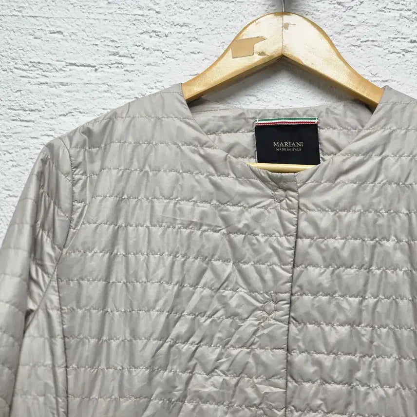 [SOLD OUT] 이태리 명품 마리아니 퀼팅 코트 아이보리 55 (46)