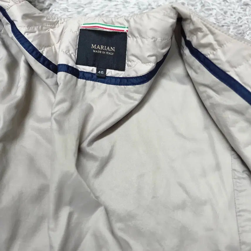 [SOLD OUT] 이태리 명품 마리아니 퀼팅 코트 아이보리 55 (46)