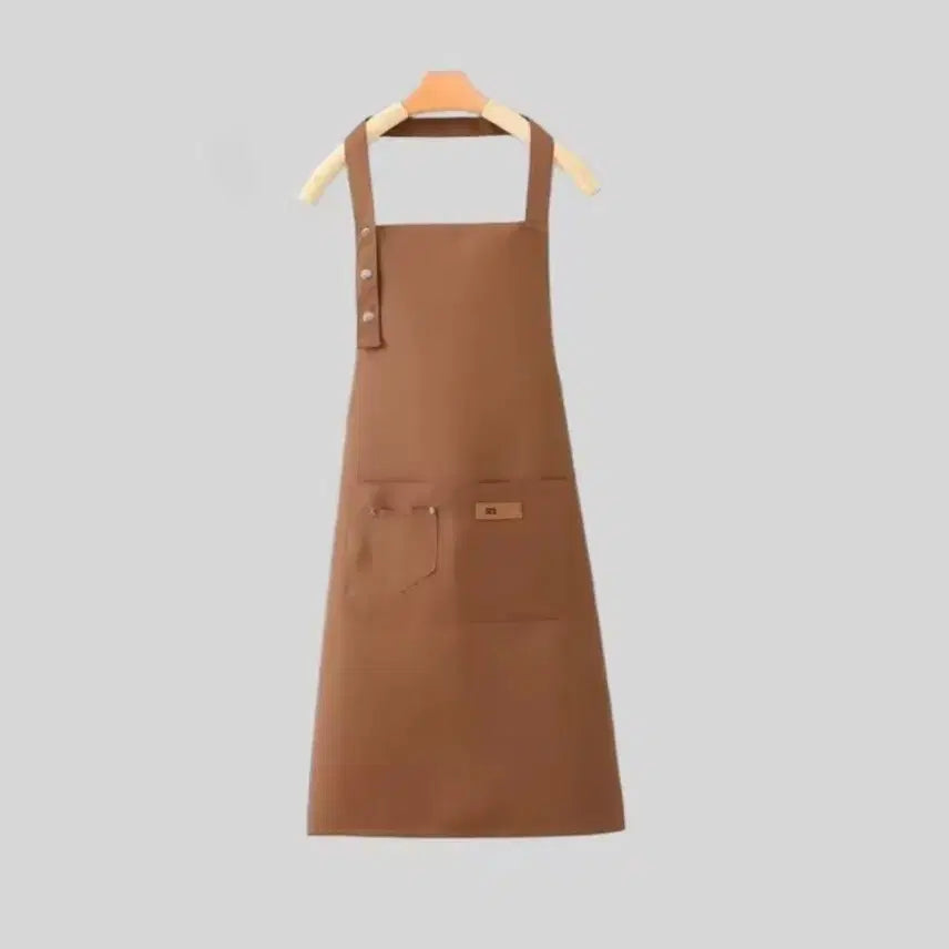 [BUNJANG] Work Apron / 방수 블랙 브라운 작업용 에이프런 (앞치마)
