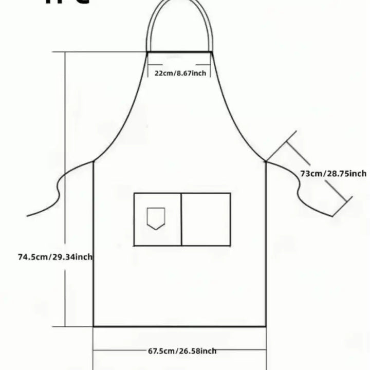 [BUNJANG] Work Apron / 방수 블랙 브라운 작업용 에이프런 (앞치마)