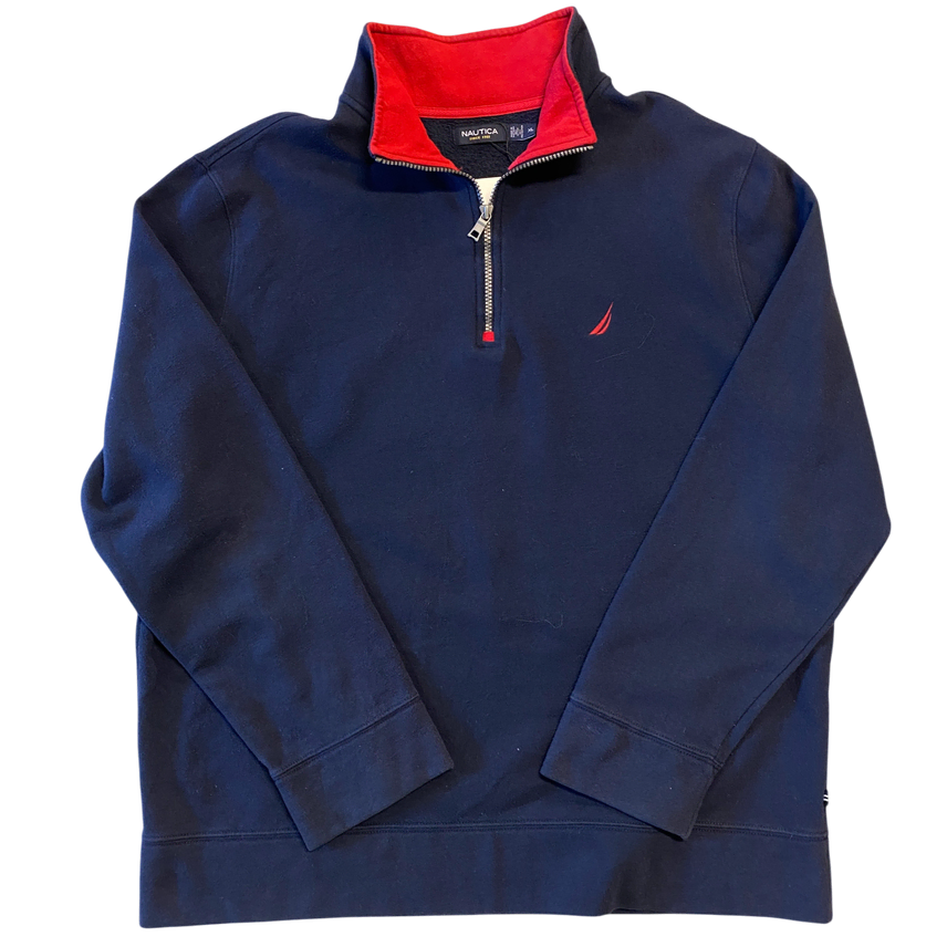 [BUNJANG] Nautica Man XL Half-Zip Up / 노티카 하프집업 (Man XL) / [AA1450]