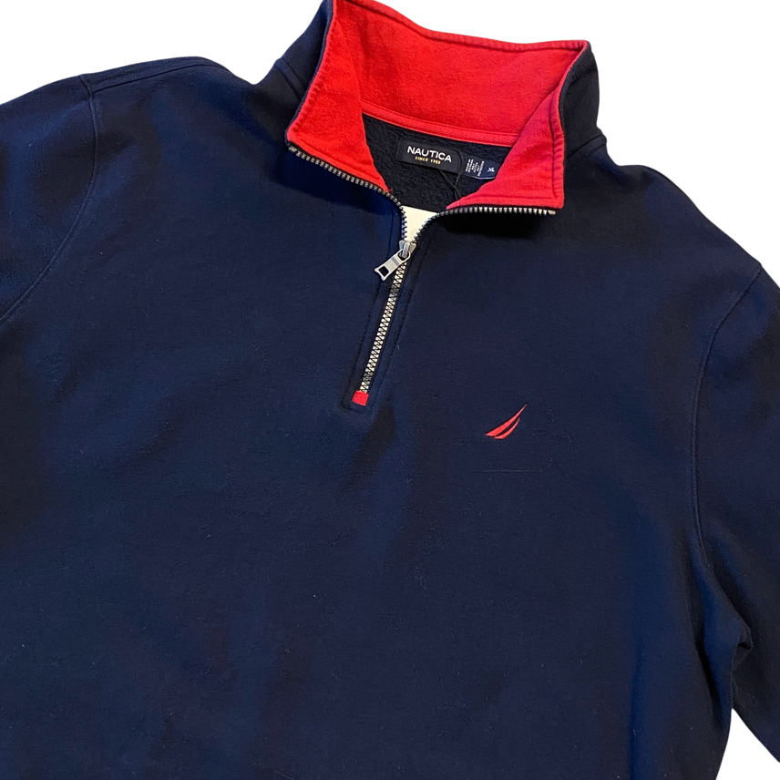 [BUNJANG] Nautica Man XL Half-Zip Up / 노티카 하프집업 (Man XL) / [AA1450]