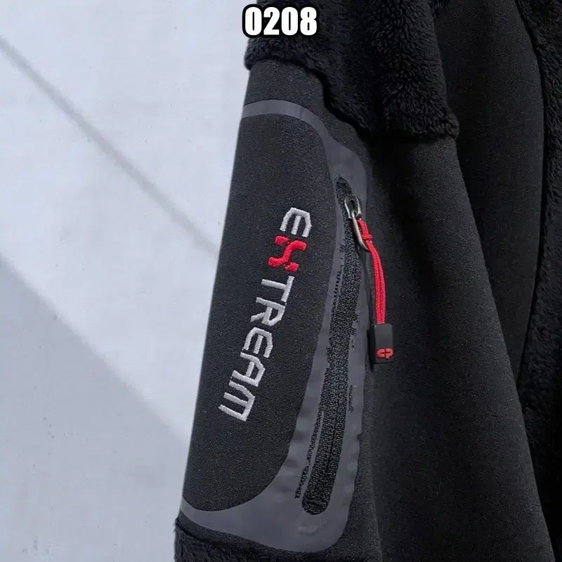 [BUNJANG] XL Center Pole Full Zip-up Fleece Jacket / XL 센터폴 풀집업 후리스 자켓