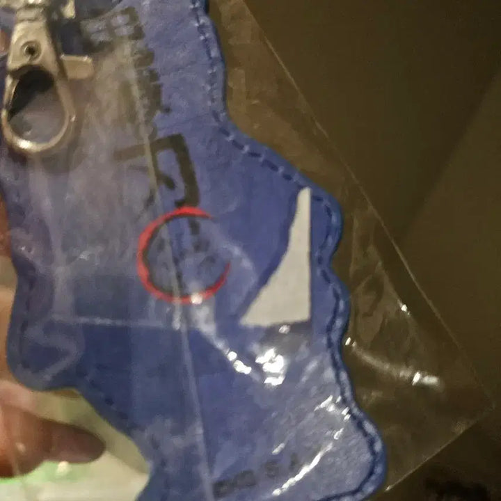 [BUNJANG] Demon Slayer Giyuu Leather Keyring / 귀멸 기유 가죽 키링