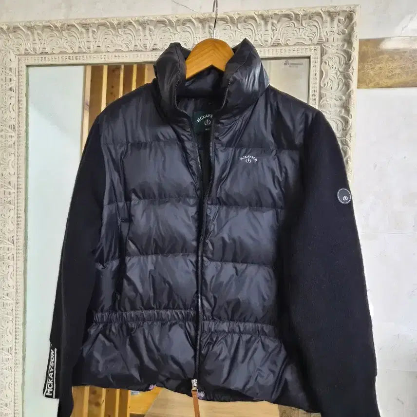 [BUNJANG] MCKAYSON Down Padded Jacket Black / MCKAYSON 맥케이슨 다운 패딩 점퍼 블랙