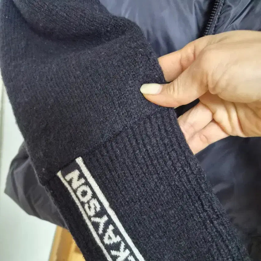 [BUNJANG] MCKAYSON Down Padded Jacket Black / MCKAYSON 맥케이슨 다운 패딩 점퍼 블랙