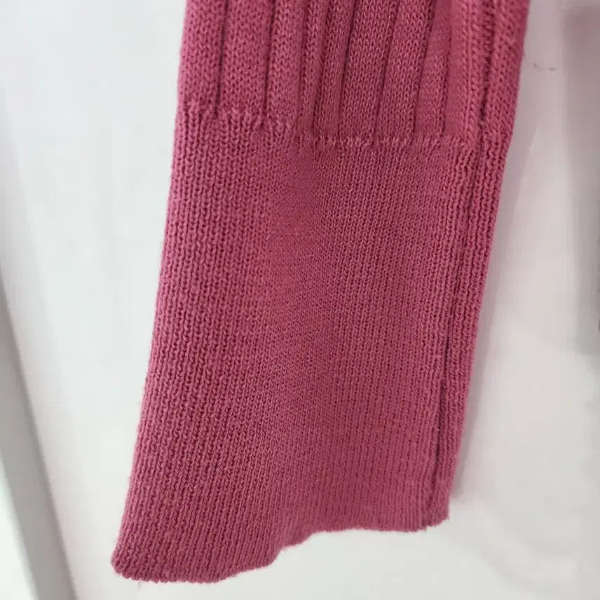 [BUNJANG] BBALJUNOCHO Pink Knit Cardigan / BBALJUNOCHO 핑크 니트 가디건