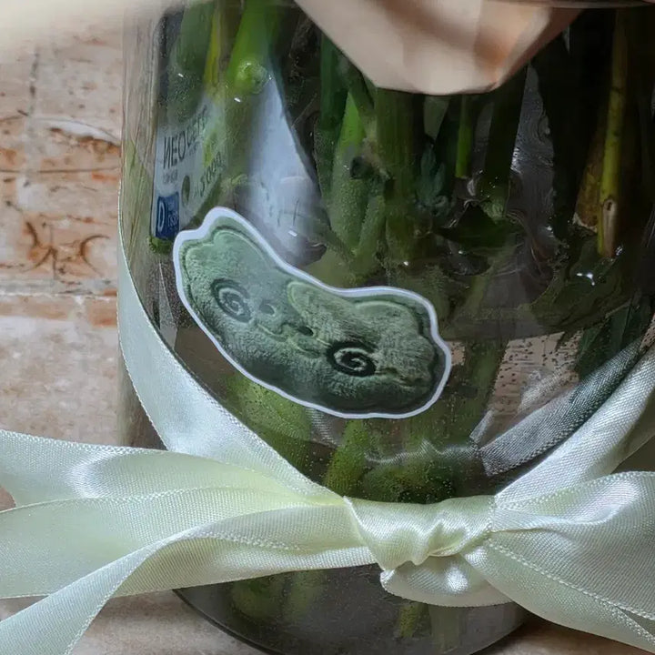 [BUNJANG] Self-made Cat Sticker Set / <자체제작> 감성 인테리어 다꾸 고양이 스티커 5종 세트 조각스티커