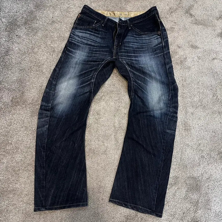 [BUNJANG] Edwin 503 Engineered Denim Pants (Size 34) / 에드윈503 이펑션 엔지니어드 데님 팬츠(34)
