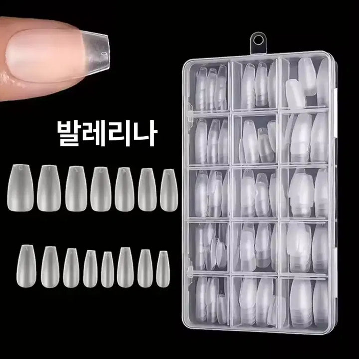 [BUNJANG] Handmade Nail Tips / < 핑크 치크 네일 > 수제 네일팁 판매