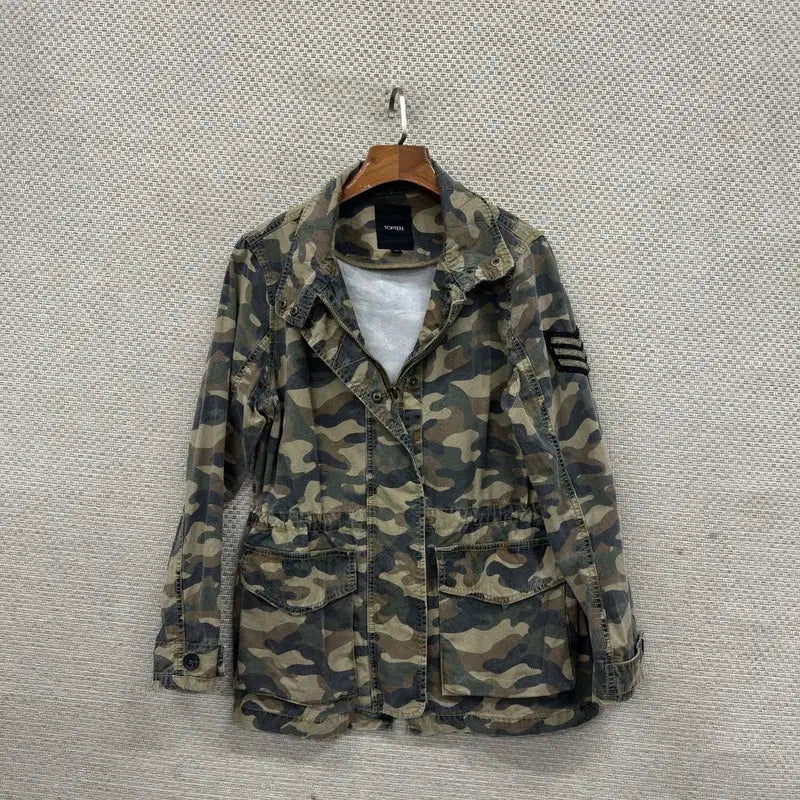 [SOLD OUT] 탑텐 밀리터리 카모 자켓 90 M12383