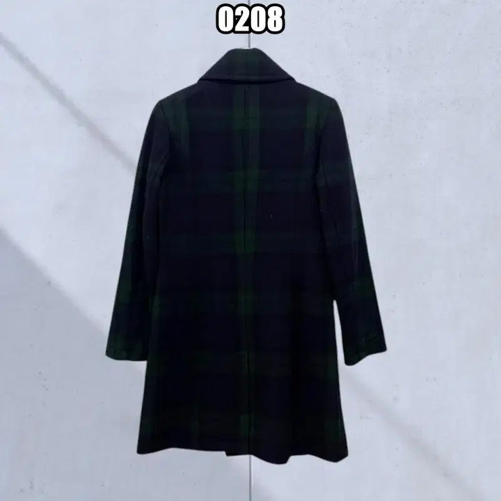 [BUNJANG] Tartan Check Coat / M 타미힐피거 발마칸 타탄 체크 코트