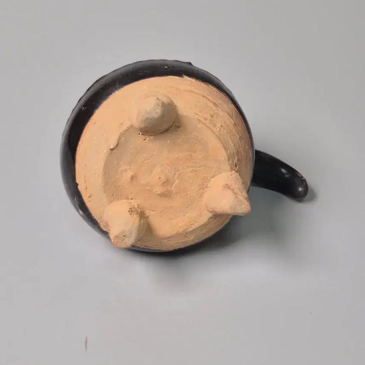 [SOLD OUT] 송금대 흑유 청반 삼족 조형호 중국도자기 골동품 고미술품 수집품 도자기