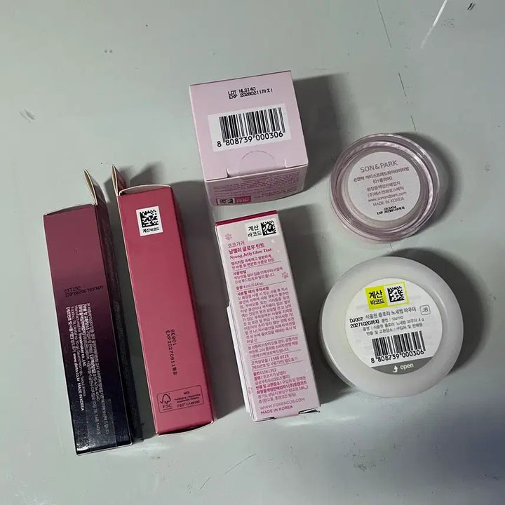 [BUNJANG] Daiso Cosmetic Bundle Set / 다이소 화장품 6종 일괄 판매