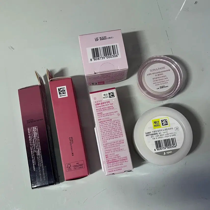 [BUNJANG] Daiso Cosmetic Bundle Set / 다이소 화장품 6종 일괄 판매
