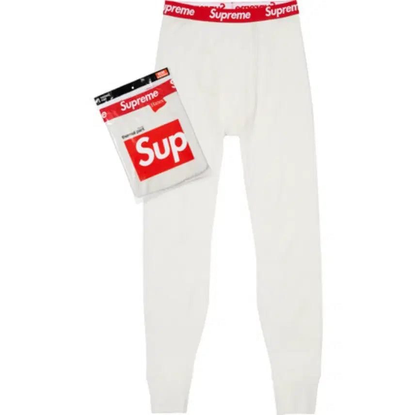 [BUNJANG] Supreme Hanes Thermal Pants / (미사용) 슈프림 헤인즈 써멀 팬츠 S