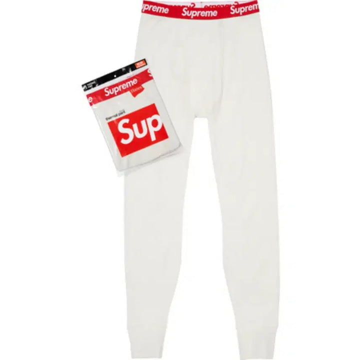 [BUNJANG] Supreme Hanes Thermal Pants / (미사용) 슈프림 헤인즈 써멀 팬츠 S