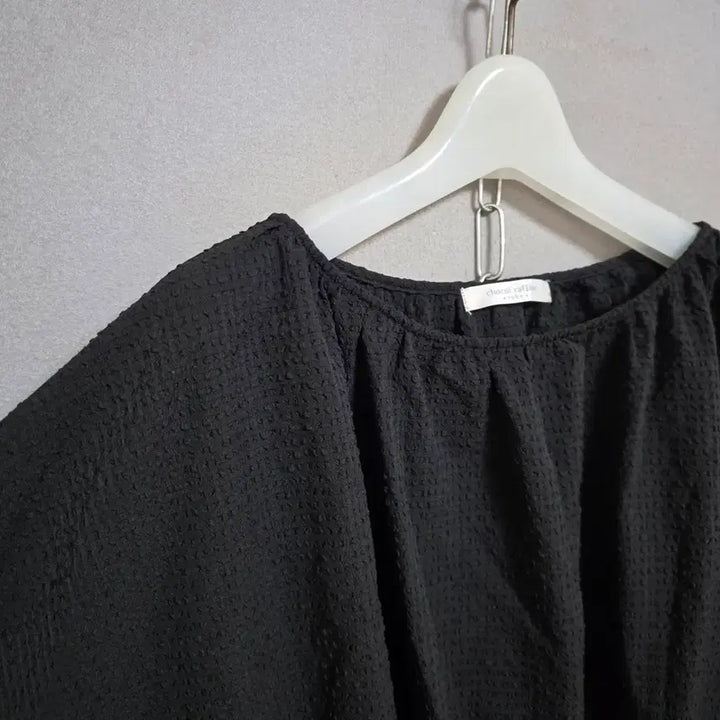 [BUNJANG] No Group or Member Specified / 지지미스타일소재 허리밴드 블라우스 F  n2062