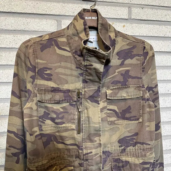 [BUNJANG] Vintage Field Jacket / JPN VINTAGE 필드 자켓 하이넥 멀티포켓 카모 패턴 디테일 카키