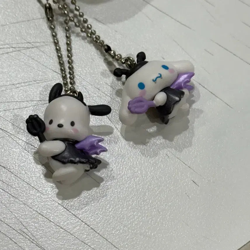 [BUNJANG] Sanrio Devil Keyring / 산리오 악마 스윙 가챠 키링