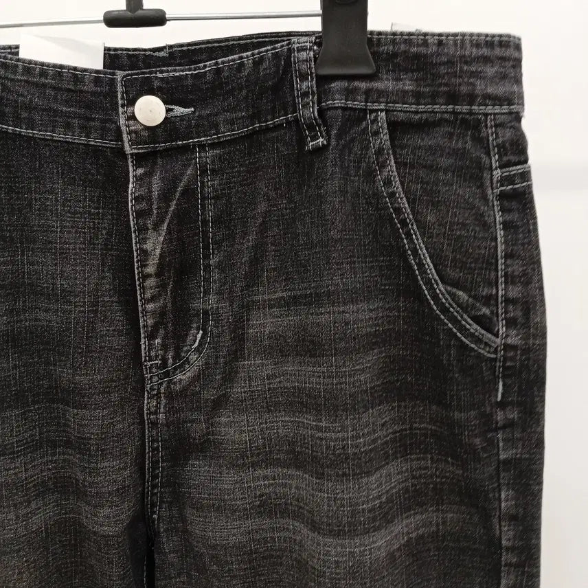 [BUNJANG] Black Denim Pants / 흑청 데님 팬츠