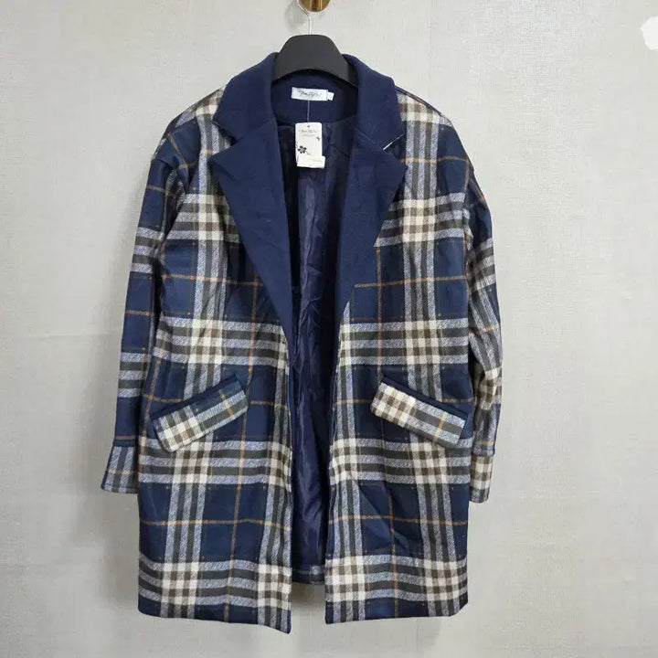 [BUNJANG] FREESTYLE Women's Check Long Jacket / FREESTYLE 여성2SIZE 체크 롱자켓 L9952