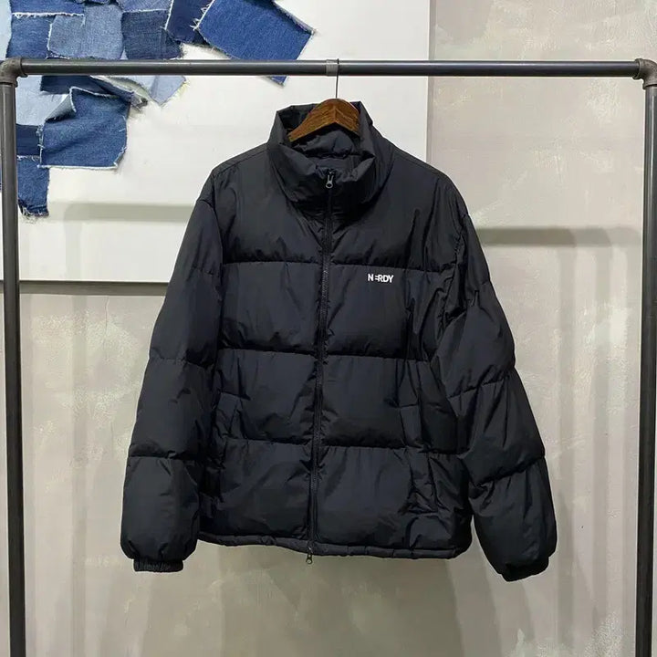 [BUNJANG] Nerdy Duck Down Two-Way Padded Jacket / (100) 널디 캐주얼 스트릿 덕다운 오리털 투웨이 패딩