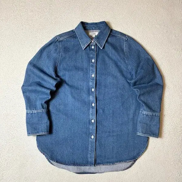 [BUNJANG] COS PN7925 Structured Denim Shirt / 코스 COS 스트럭처드 데님 셔츠 PN7925