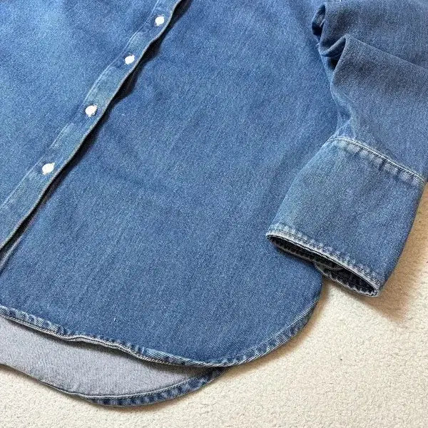 [BUNJANG] COS PN7925 Structured Denim Shirt / 코스 COS 스트럭처드 데님 셔츠 PN7925