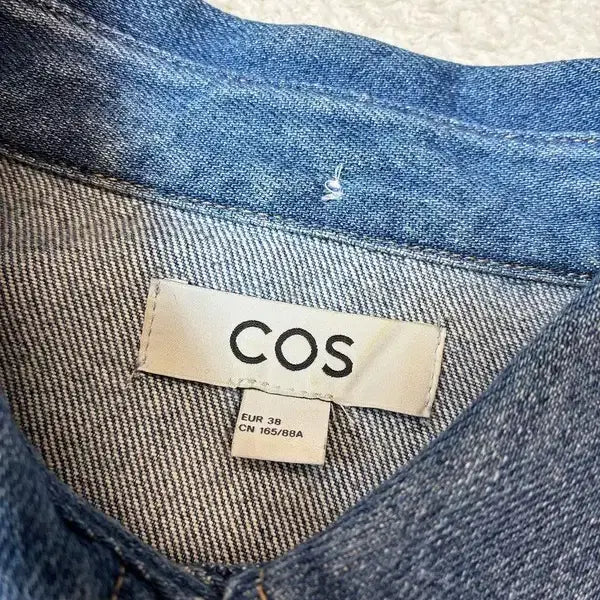 [BUNJANG] COS PN7925 Structured Denim Shirt / 코스 COS 스트럭처드 데님 셔츠 PN7925