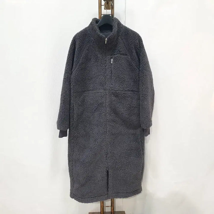 [BUNJANG] Andar Sustainable Sherpa Long Zip-up Coat / (kk69161)안다르 서스테이너블 쉐르파 롱 집업 코트 2