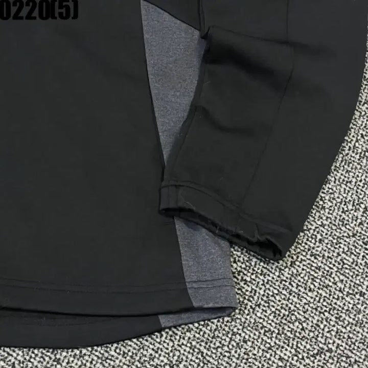 [BUNJANG] Kappa 0220 Track Jacket / 카파 블랙/회색 배색 트랙 자켓m 0220