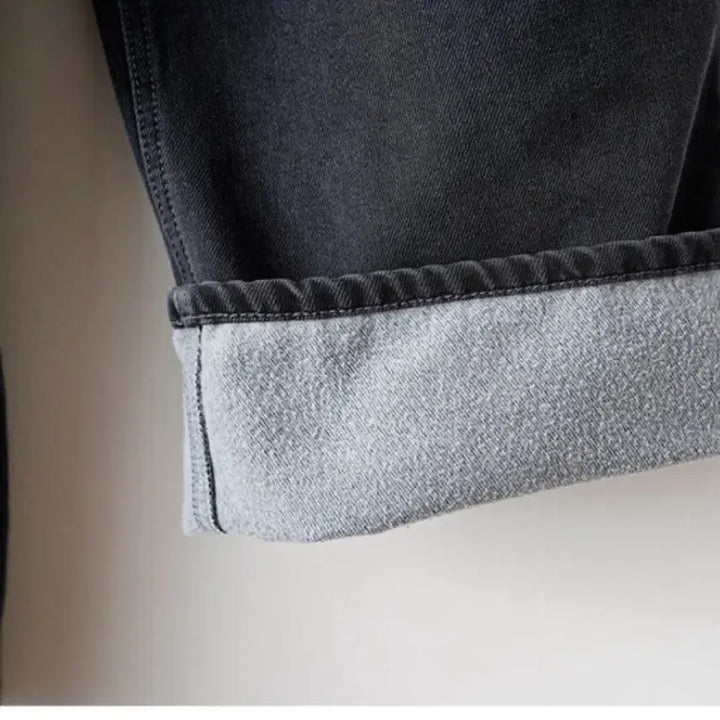 [BUNJANG] Degress Black Denim Pants / 디그리스 흑청 와이드 데님 팬츠