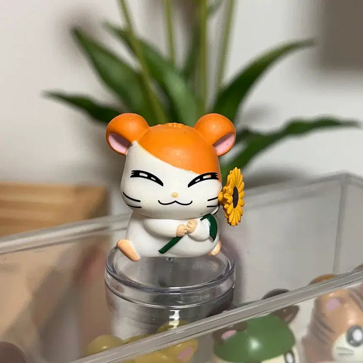 [BUNJANG] Hamutaro Figure Gacha / 방가방가 햄토리 나란히 피규어 가챠