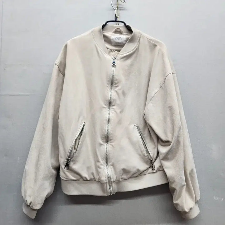 [BUNJANG] ZARA Suede Bomber Jacket M / 자라 ZARA 스웨이드 봄버 자켓 M