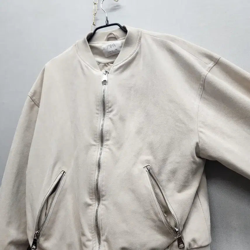 [BUNJANG] ZARA Suede Bomber Jacket M / 자라 ZARA 스웨이드 봄버 자켓 M