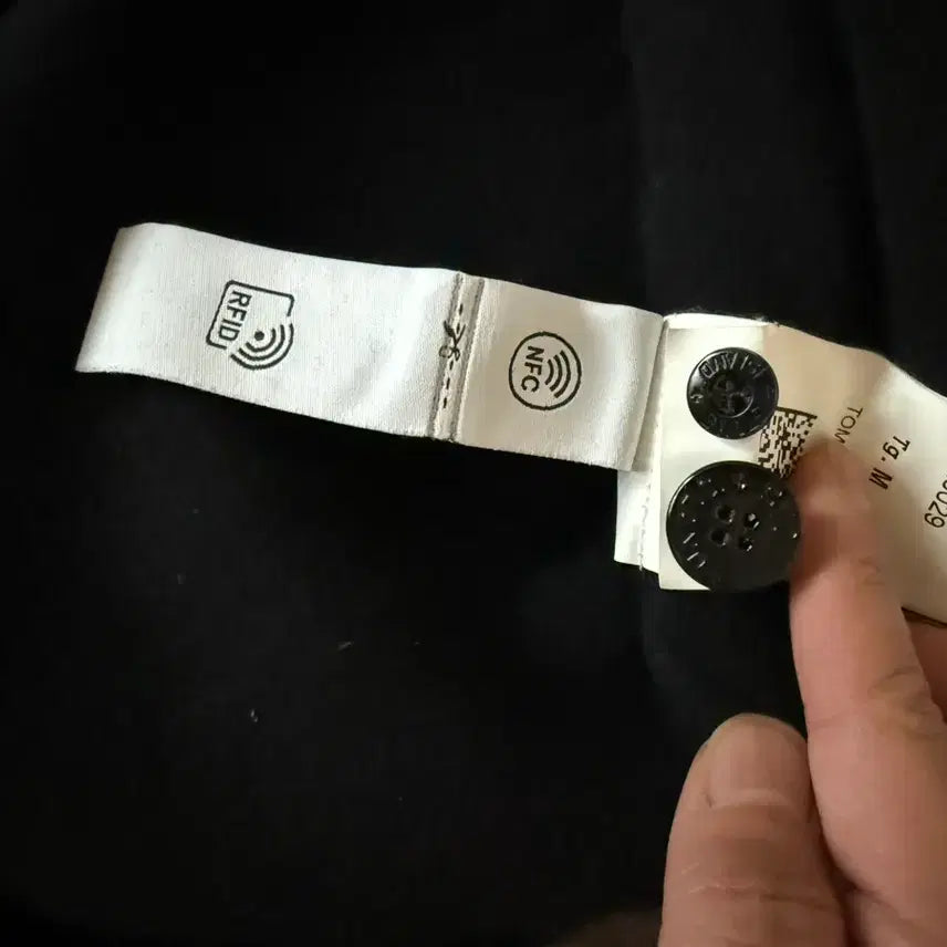 [BUNJANG] Stone Knit Half Zip 24FW Black / 스톤 니트 반집업 23fw 블랙 M