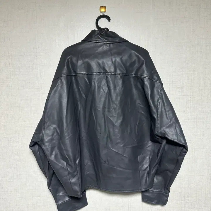 [BUNJANG] Leather Button Jacket / [초급처] 레더 버튼 자켓